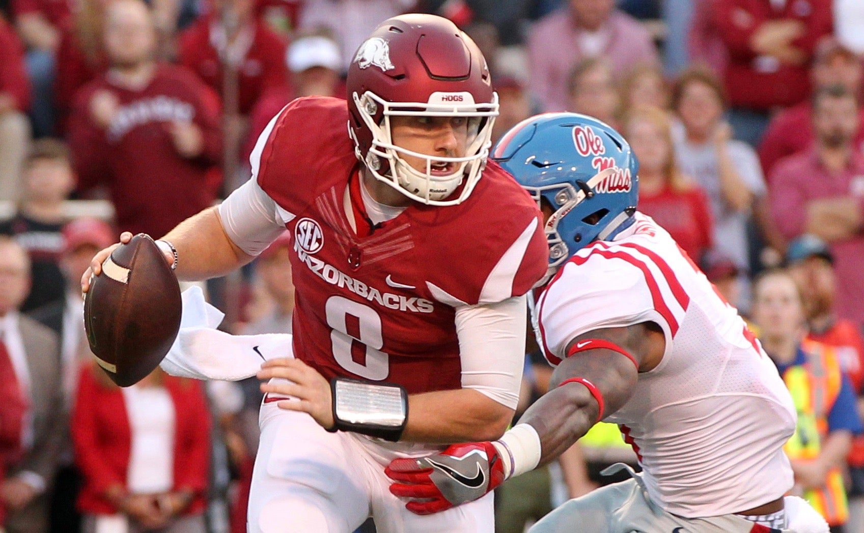 Pair of Arkansas' football games to be on CBS