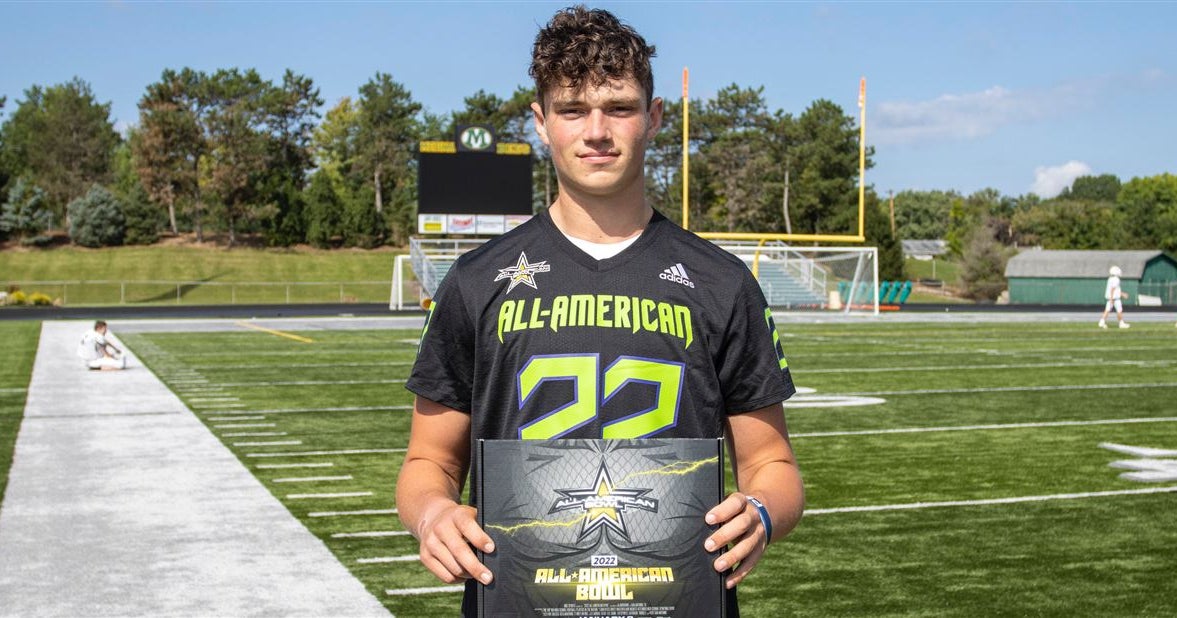 Penn State commit Drew Allar receives AllAmerican Bowl jersey