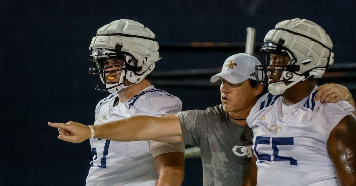 Georgia Tech Strikes Gold in Building their Offensive Line