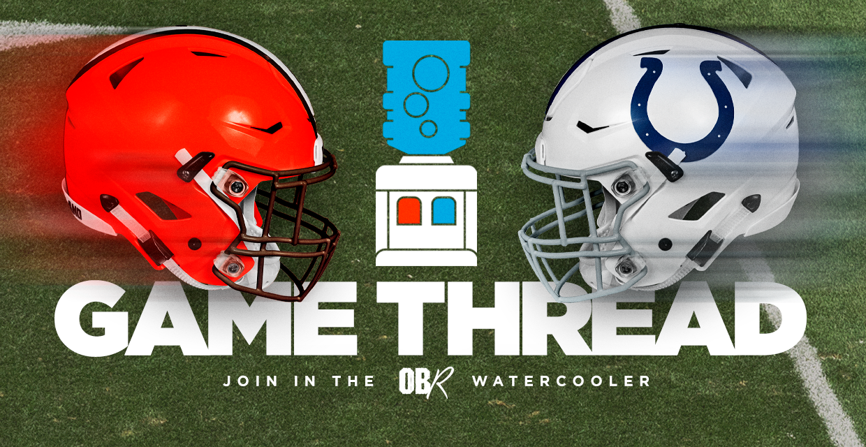 Official Watercooler ColtsBrowns Game Thread (Official)