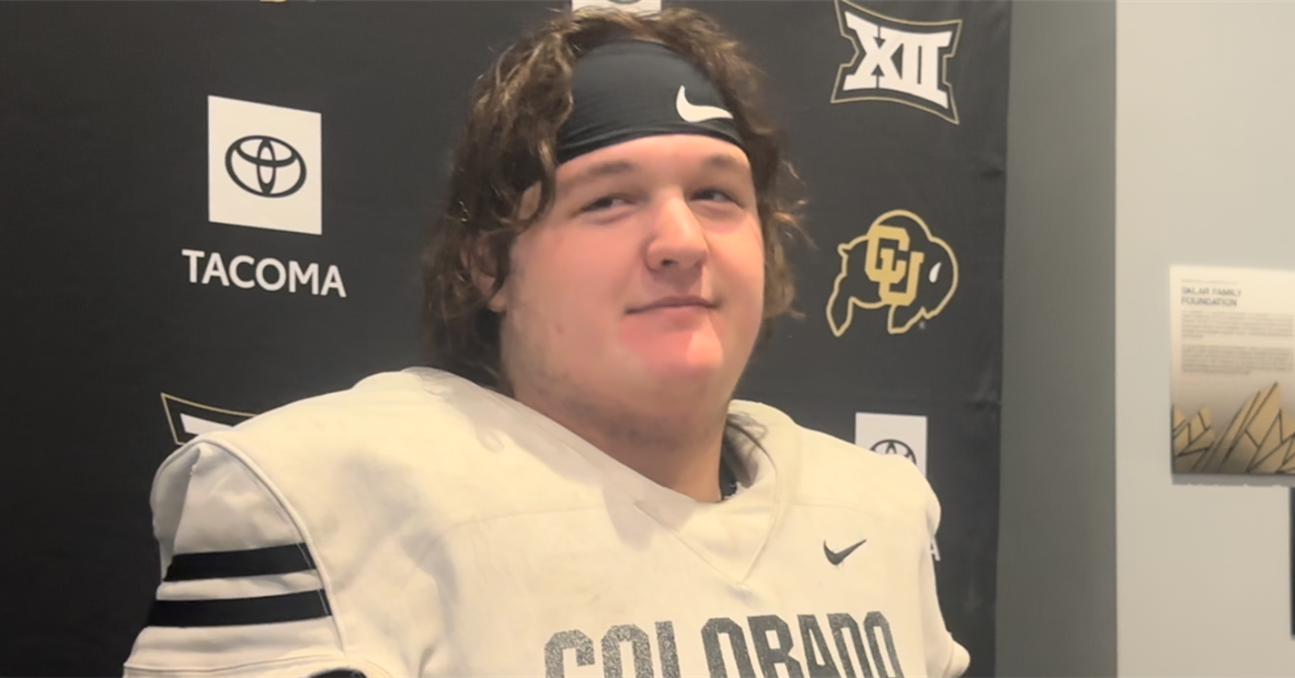 WATCH: Colorado OL Cash Cleveland on getting prepared for his ...