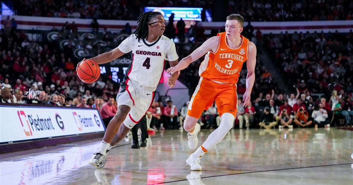 Georgia basketball hits the road for Top-25 matchup with Tennessee