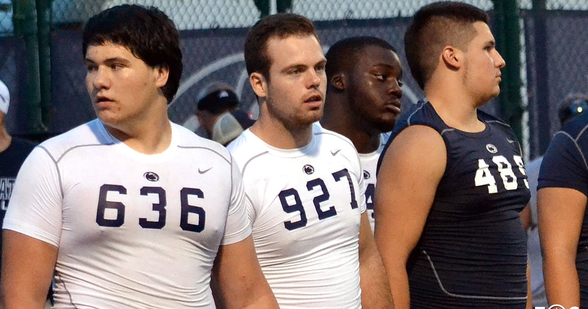Top OLinemen in Action at PSU Camp