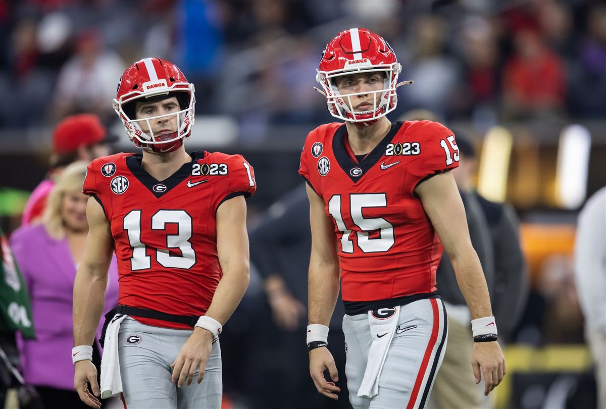 Georgia quarterback Carson Beck shares lessons learned from Stetson Bennett