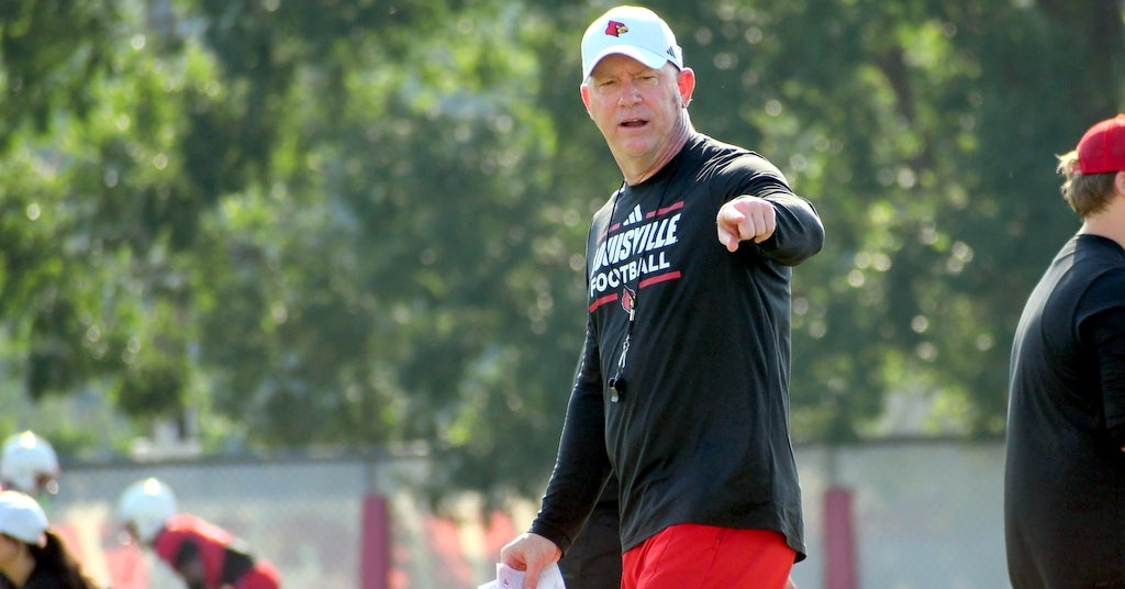 Louisville head Jeff Brohm provides summer update