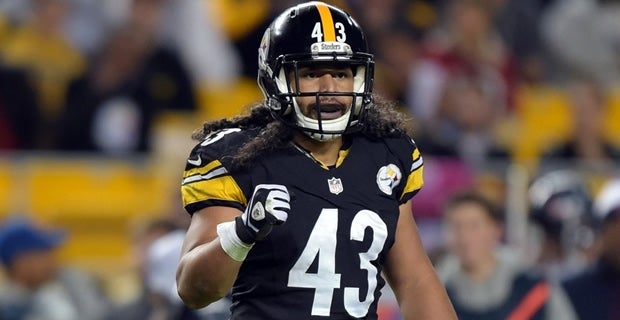 Polamalu, Taylor Among Steelers Inactives