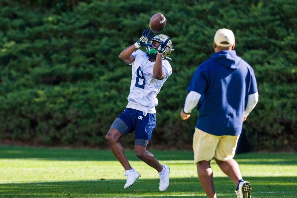 Tech Receiver Malik Rutherford is Ready for His Turn