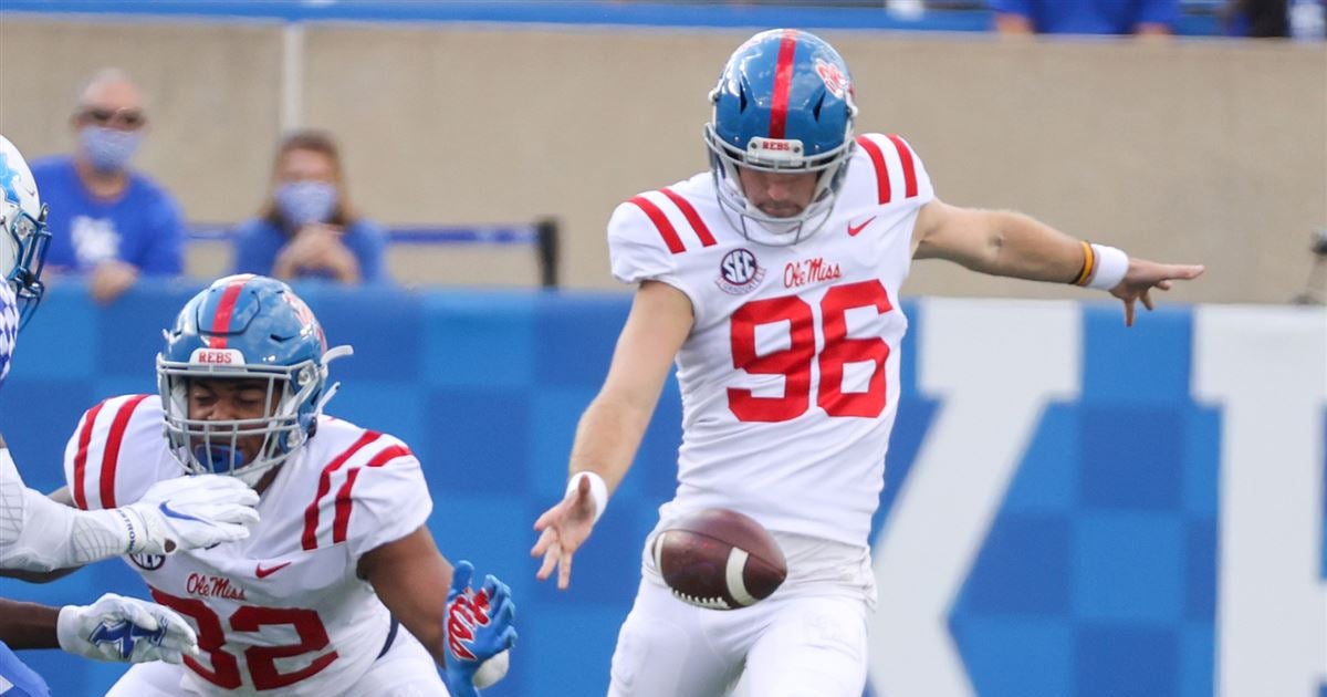 Ole Miss punter Mac Brown named a member of the 2021 Uplifting Athletes