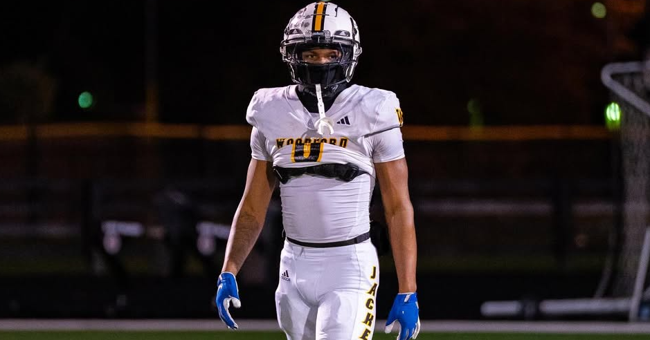 Woodford County LB Darrian Tomlin feels