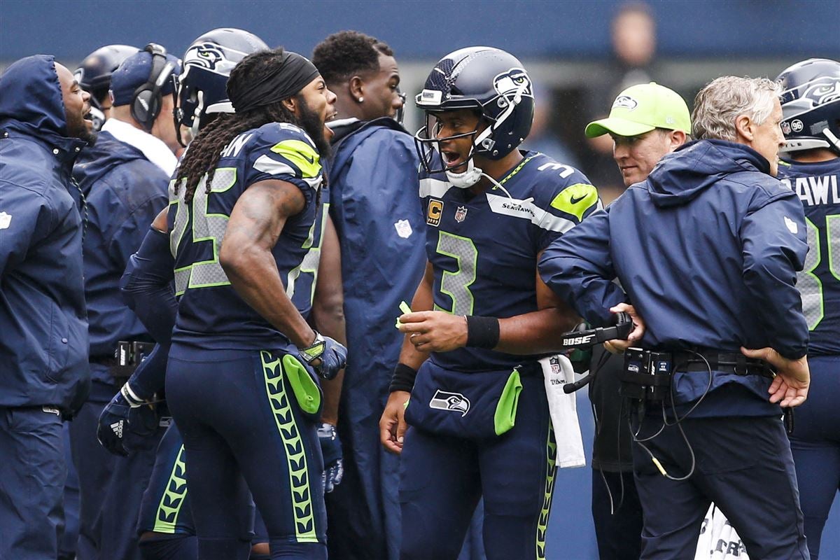 Richard Sherman blows a gasket after watching Russell Wilson lose