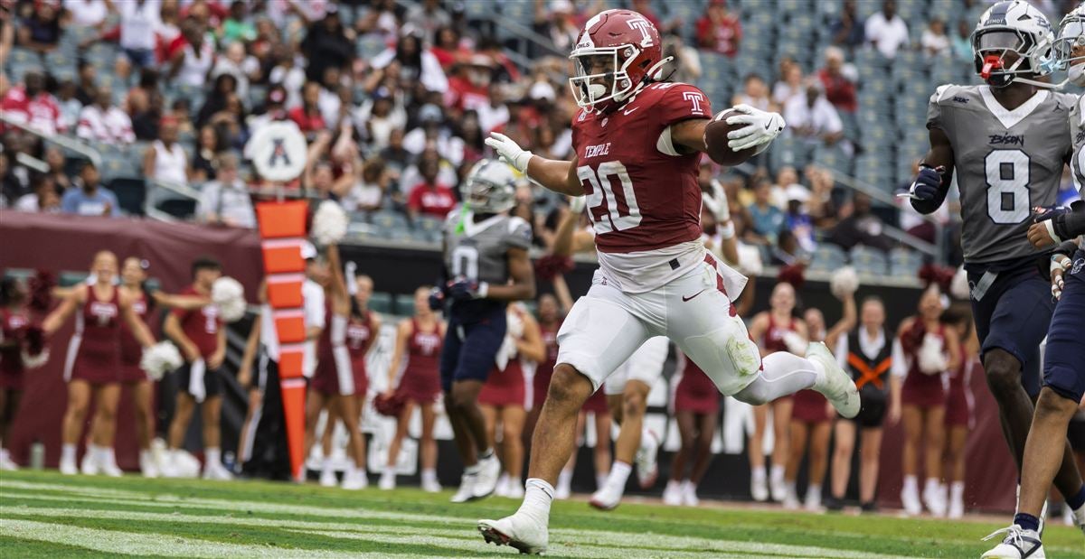 Jay Ducker, Temple, Running Back