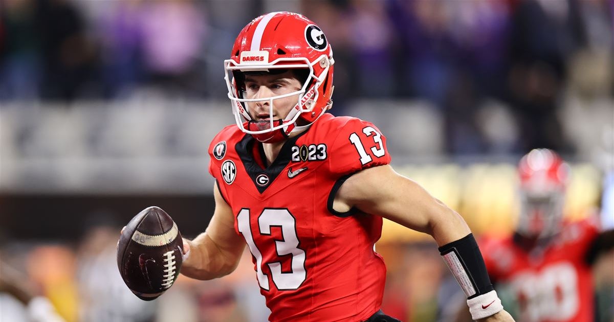 College Football Playoff: Stetson Bennett the greatest player in ...