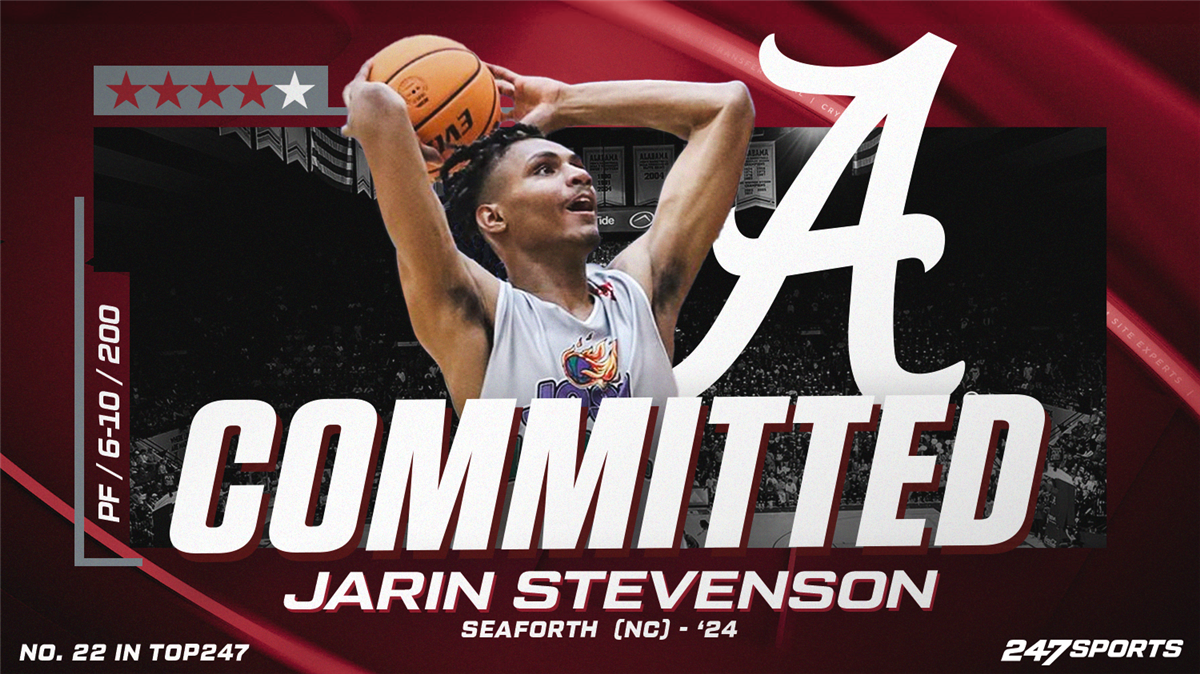 Top-25 Prospect Jarin Stevenson Commits To Alabama, Reclassifies