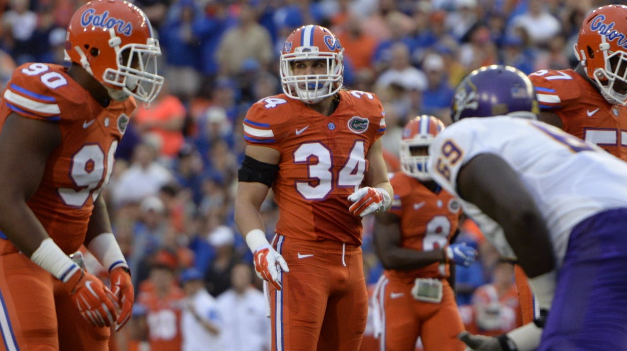 Watch: Florida's Teez Tabor, Quincy Wilson pick-six Missouri - Alligator  Army