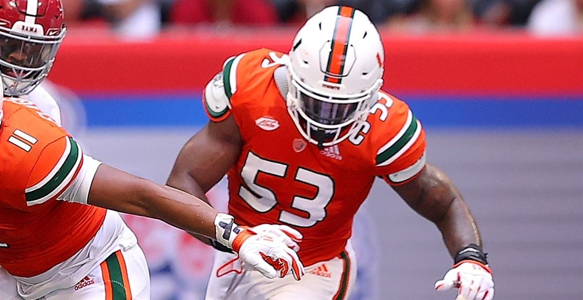 Miami Hurricanes 2022 Path to the NFL Draft: LB Zach McCloud