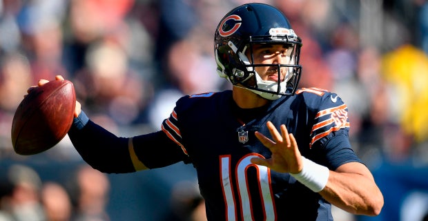 Mitch Trubisky remembers his 'welcome to the NFL' moment