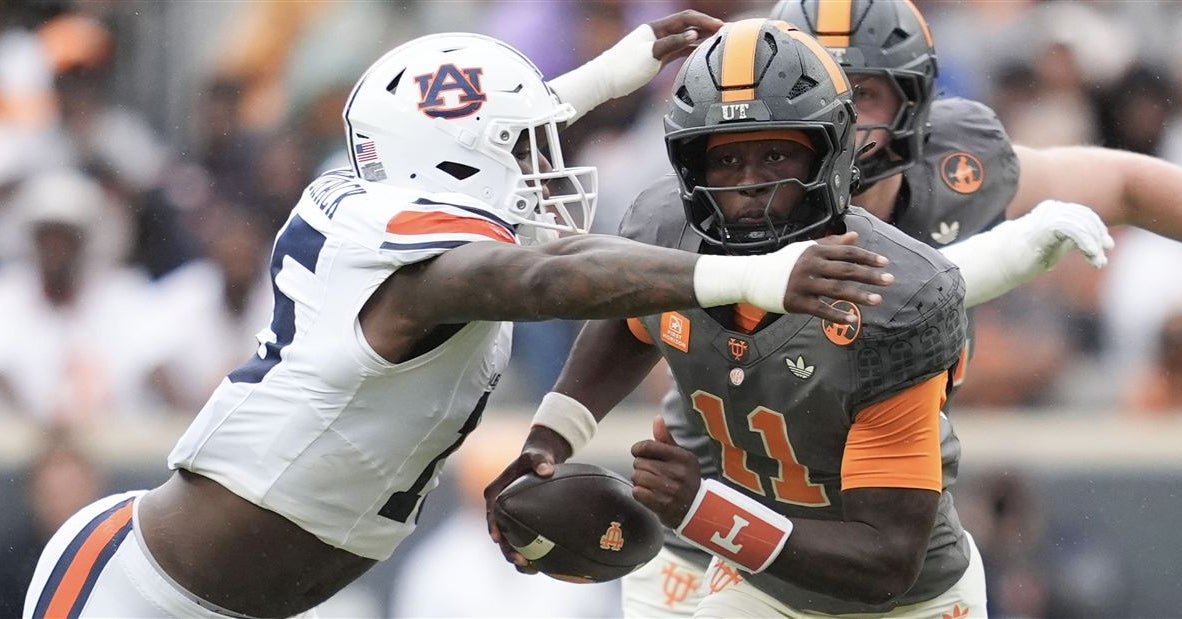 Josh Heupel explains decision to bench Faizon Brandon in Vols' win over Auburn