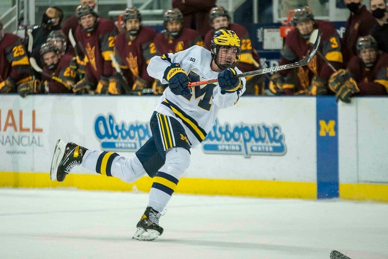 Sabres select Michigan defenseman Owen Power with first pick in 2021 NHL  Draft