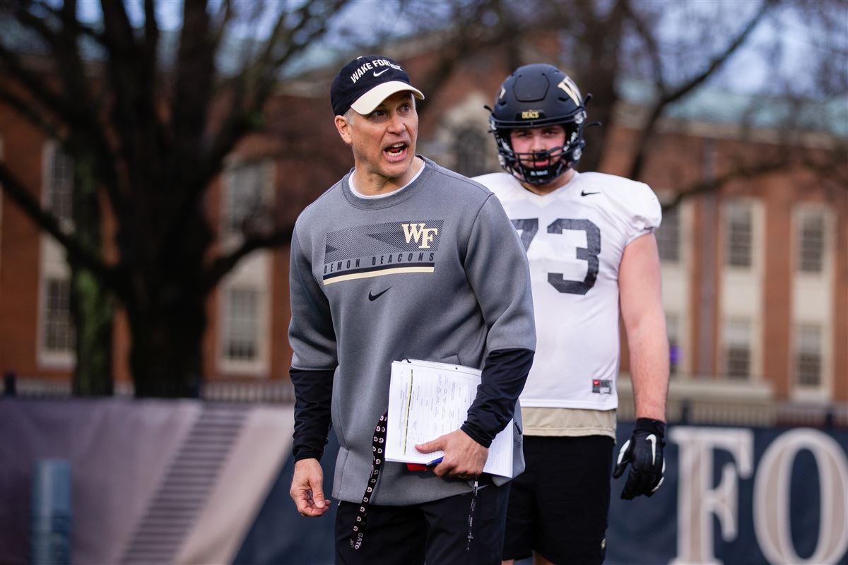 Wake Forest coach Dave Clawson recaps scrimmage, talks roster changes