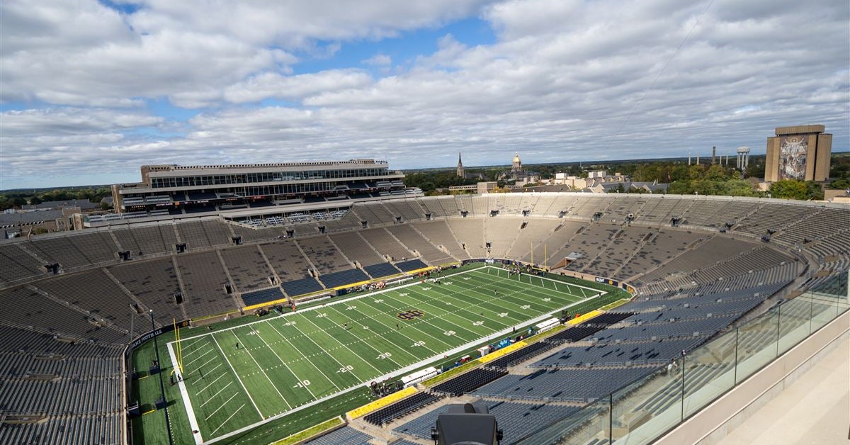 Notre Dame Stadium Ranks No. 20 in College Football 27's Toughest Places to Play