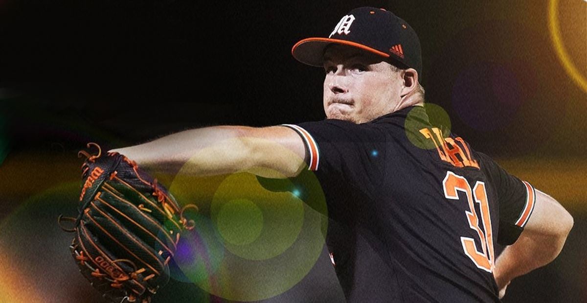 Gage Ziehl tosses 8 innings to lead No. 17 Miami in 42 win over