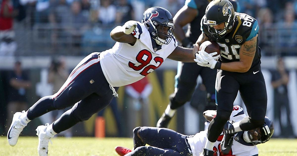 Grimsley alum D.J. Reader in the AFC Championship game