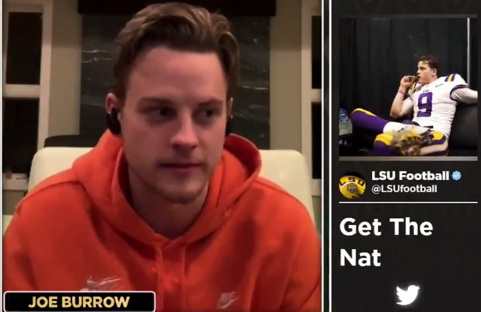 Joe Burrow tells behind-the-scenes story of his famous post-championship  cigar picture