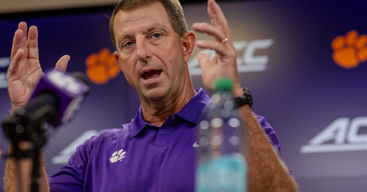 Everything Dabo Swinney said to open second game week after humbling LSU loss