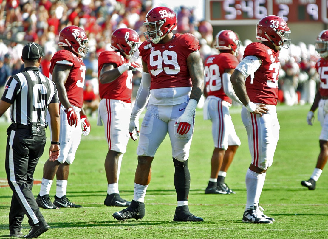 Raekwon Davis - Football - University of Alabama Athletics