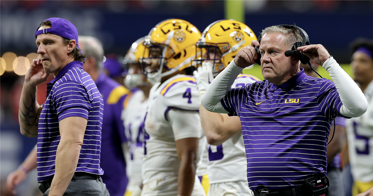 Brian Kelly previews LSU football's bowl game against Purdue, discusses  Tigers' NCAA transfer portal plans