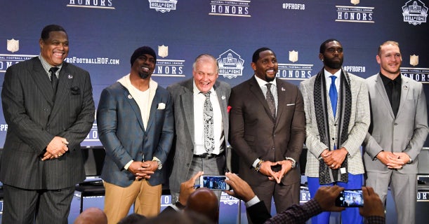 Pro Football Hall of Fame releases speech order for 2018 class