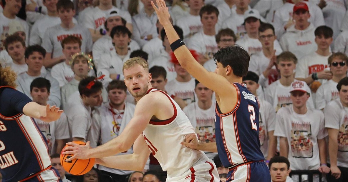 Nebraska's Rienk Mast named to midseason Center of the Year Award