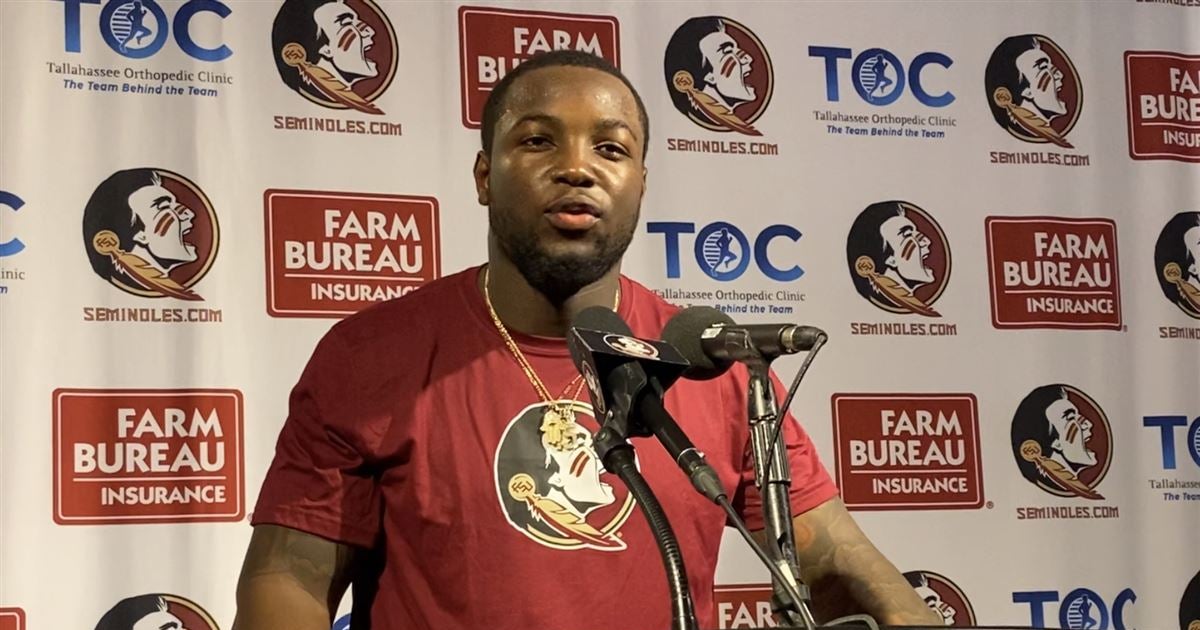 FSU LB Tatum Bethune enjoys victory in his game, shares the