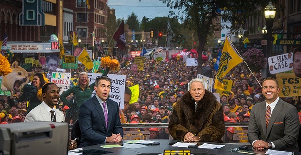 College Gameday Showcases Ndsu V Sdsu As Premier Rivalry Game