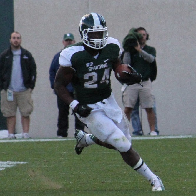 Le'Veon Bell, Running Back, Michigan State Spartans,, 42% OFF