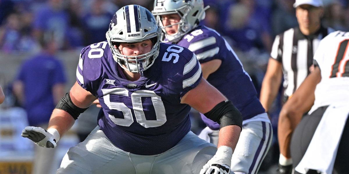 Best draft-eligible OL in college football: No. 3 Cooper Beebe (Kansas State)