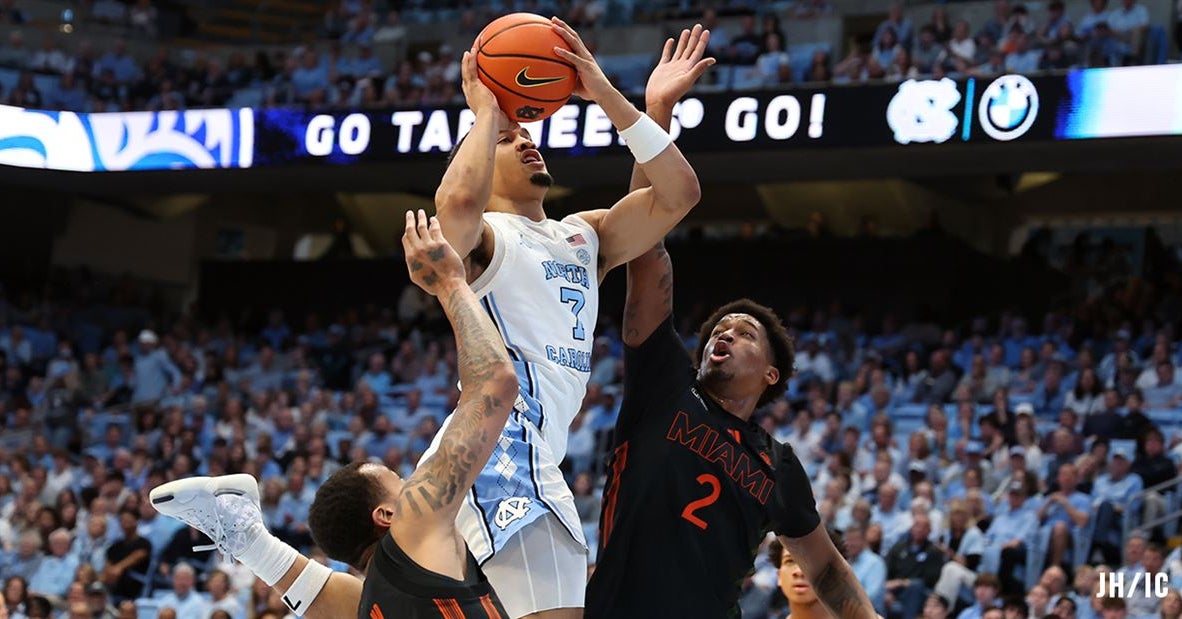 North Carolina Eases Past Miami, Extends Winning Streak