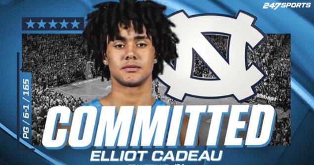 Five-star point guard Elliot Cadeau commits to UNC Five-star point guard Elliot Cadeau commits to UNC