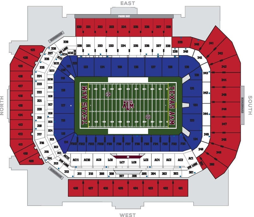 Texas A&M to re-create the Red, White and Blue Out on Saturday vs. Kent ...