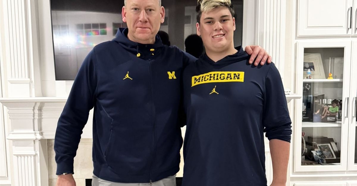Jim Harding makes great impression on OL commit Tristan Dare