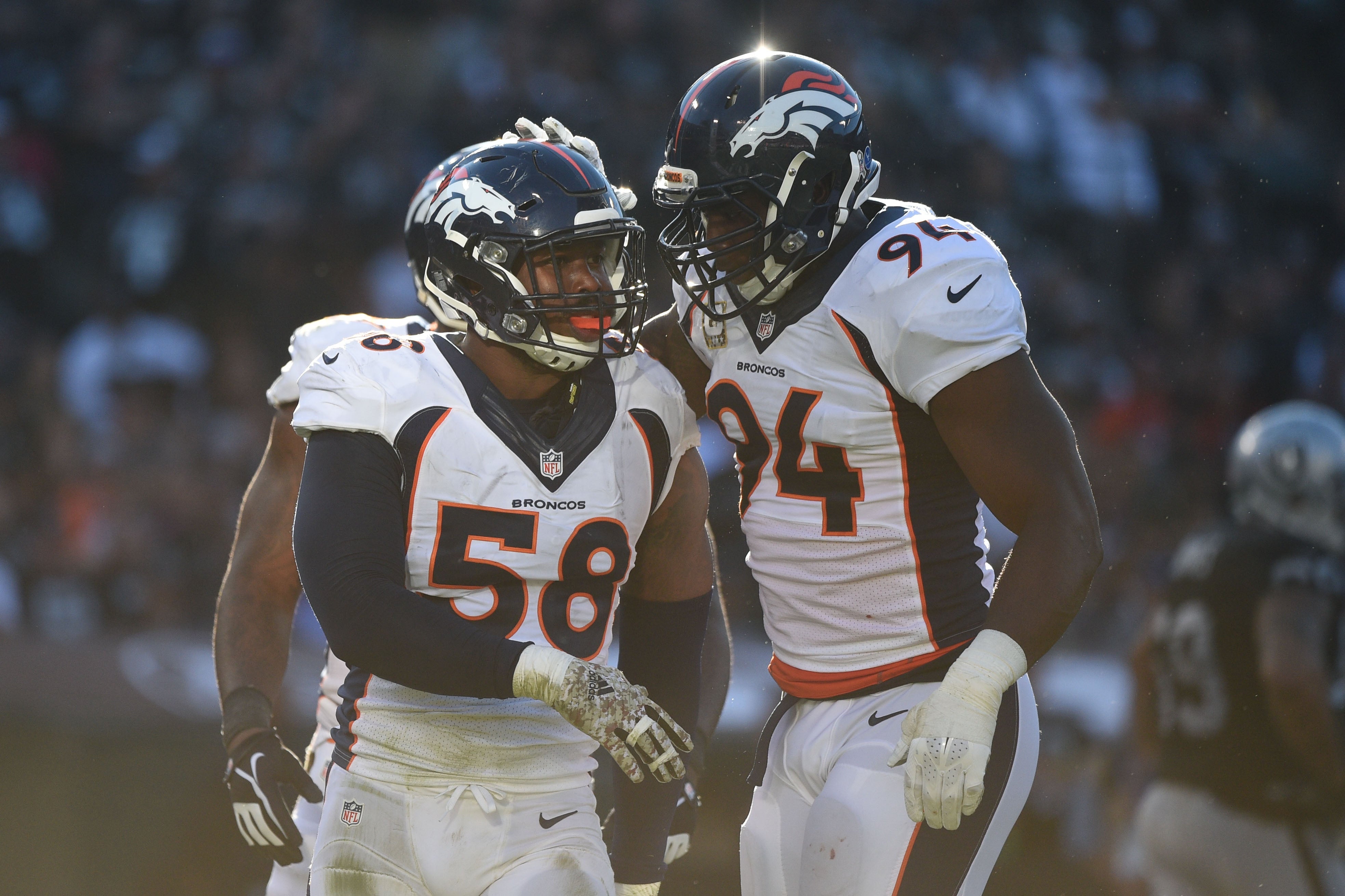 Von Miller channels lessons from Peyton Manning, welcomes Drew Lock with  open arms