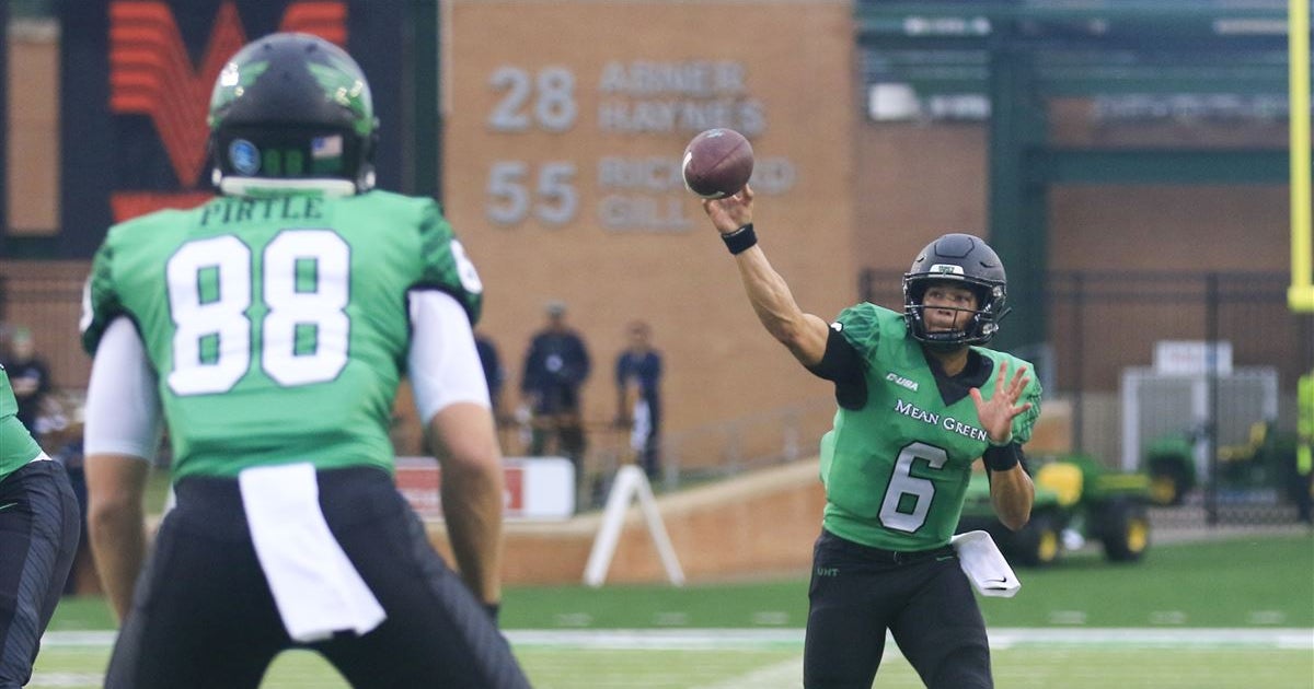 North Texas' depth chart ahead of Arkansas game