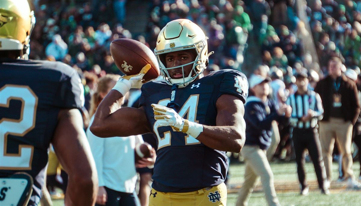 WATCH: Touchdown Jadarian Price, Notre Dame leads Oregon State 14-0