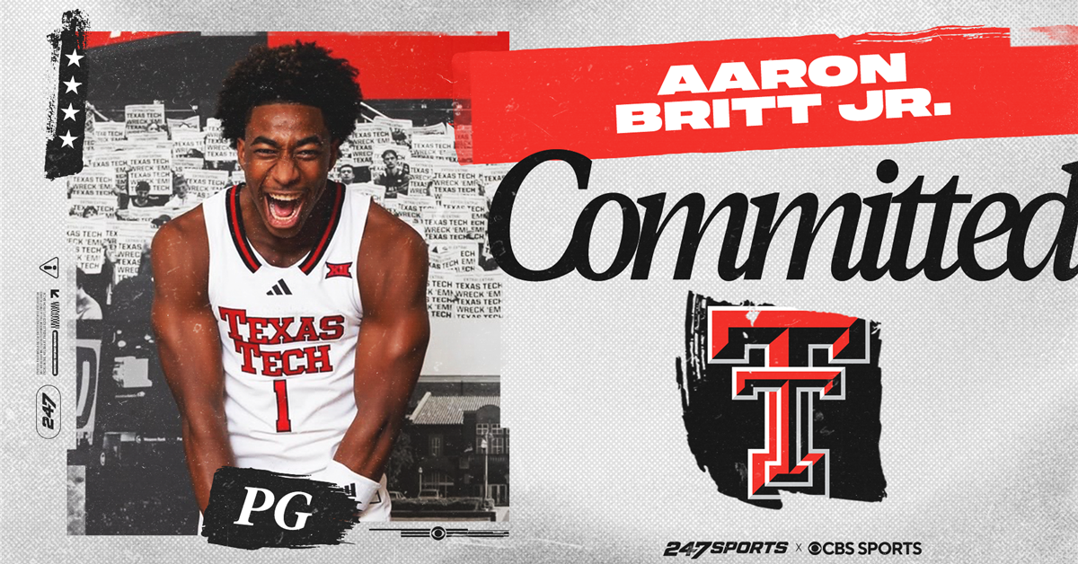 No. 52-ranked Aaron Britt Jr. commits to Texas Tech basketball No. 52-ranked Aaron Britt Jr. commits to Texas Tech basketball
