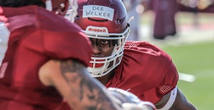 Early Projected Depth Chart for Arkansas' first game Early Projected Depth Chart for Arkansas' first game
