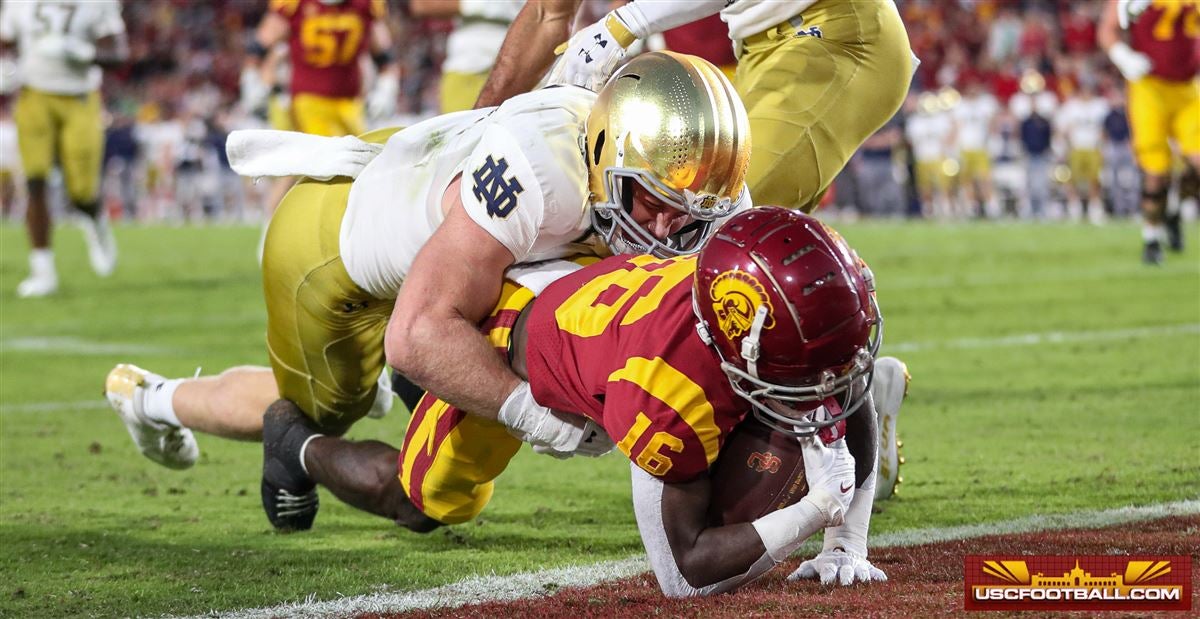 No. 10 USC Football Set To Defend Jeweled Shillelagh At No. 21 Notre Dame -  USC Athletics
