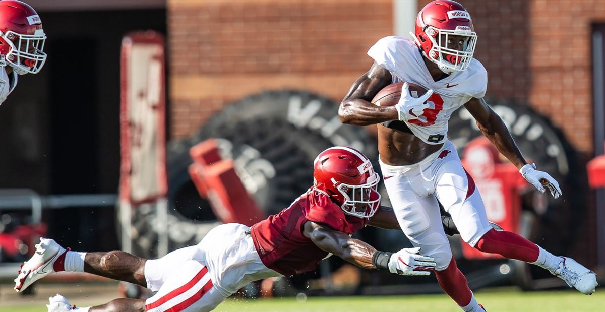 Top Hogs Receiver Mike Woods Has Quite the New Hobby - Best of Arkansas  Sports