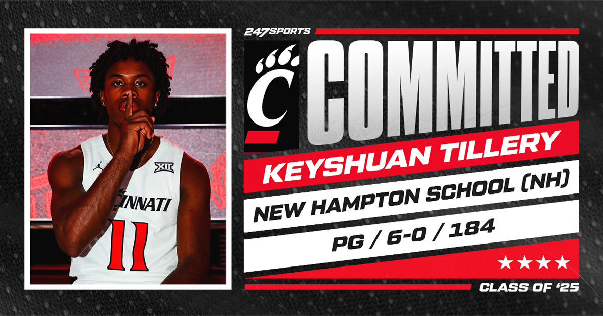 Four-star point guard Keyshuan Tillery commits to Cincinnati Four-star point guard Keyshuan Tillery commits to Cincinnati