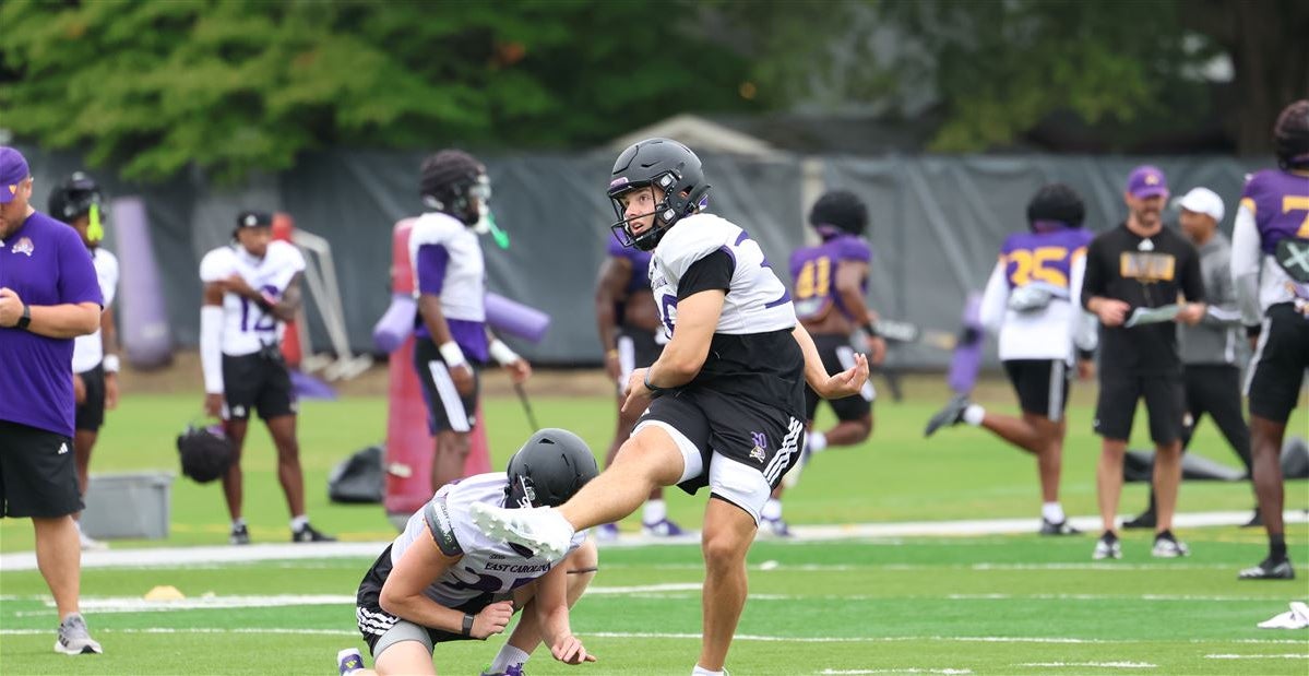 ECU Football Depth Chart for Season Opener against NC State