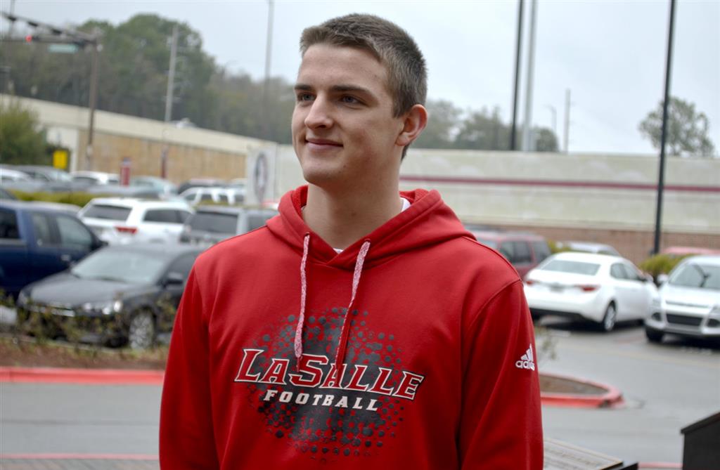 LaSalle Punter Drue Chrisman Man Of Many Hats